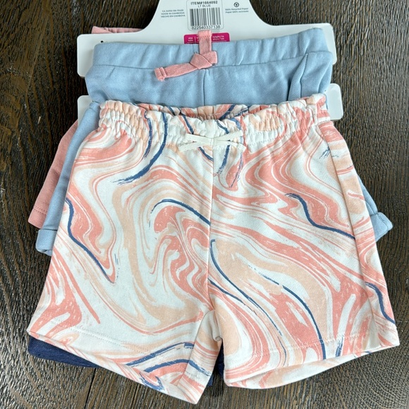 NWT PEKKLE™️ Size 4T Girl's 4-Pack Shorts Set - Picture 4 of 7